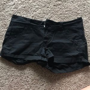 Black shorts